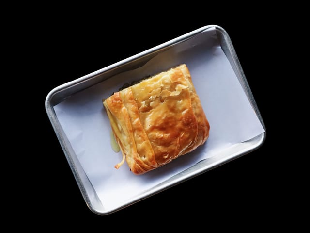SPINACH PIE.