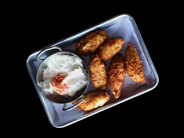 ZUCCHINI CROQUETTES.